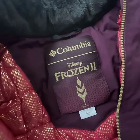 Fozen NWT Down Columbia Cape XXS Youth - Picture 5 of 10